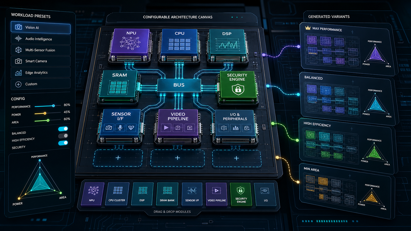 Configurable Edge AI SoC